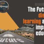 A never-ending road symbolizing the bright future of distance learning in India, with the potential to transform education and make it more accessible to people across the country.